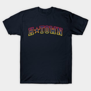 Houston H-Town Baseball Fan Tee: Hit It Out of the Park, Y'all! T-Shirt